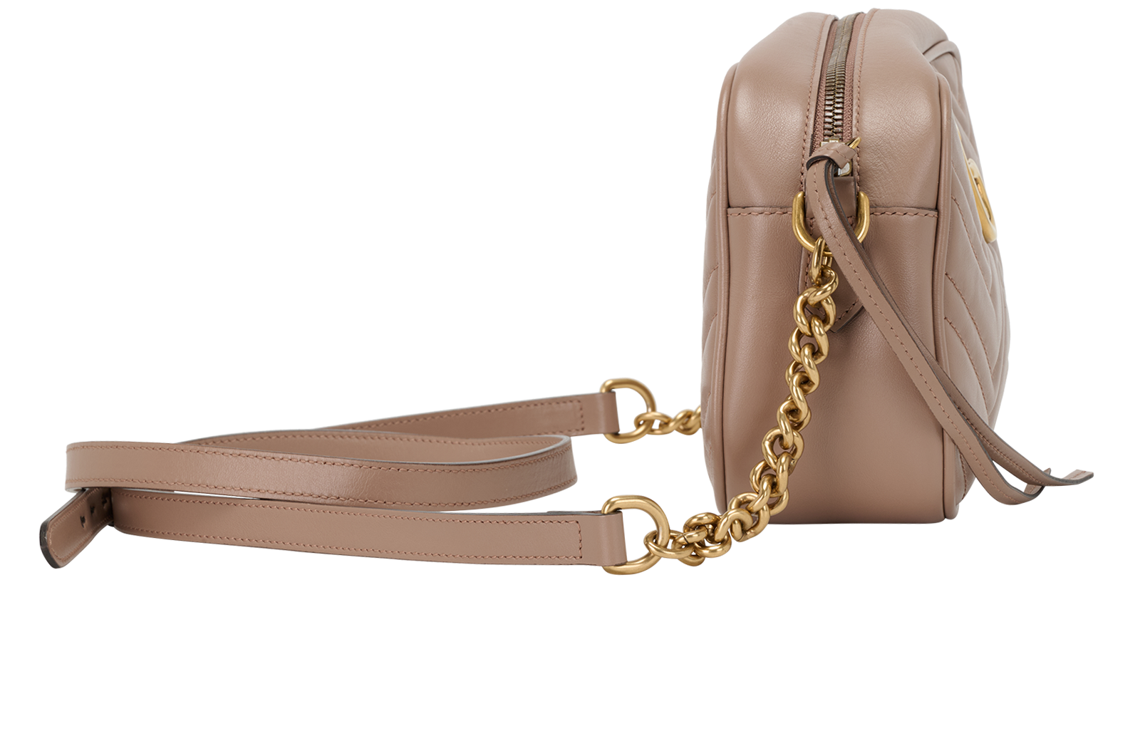 Small Marmont Camera Bag, &pound;895, Handbags, Leather, Side view